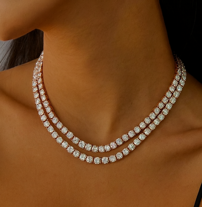 Moissanite Tennis Chain - 6.5mm