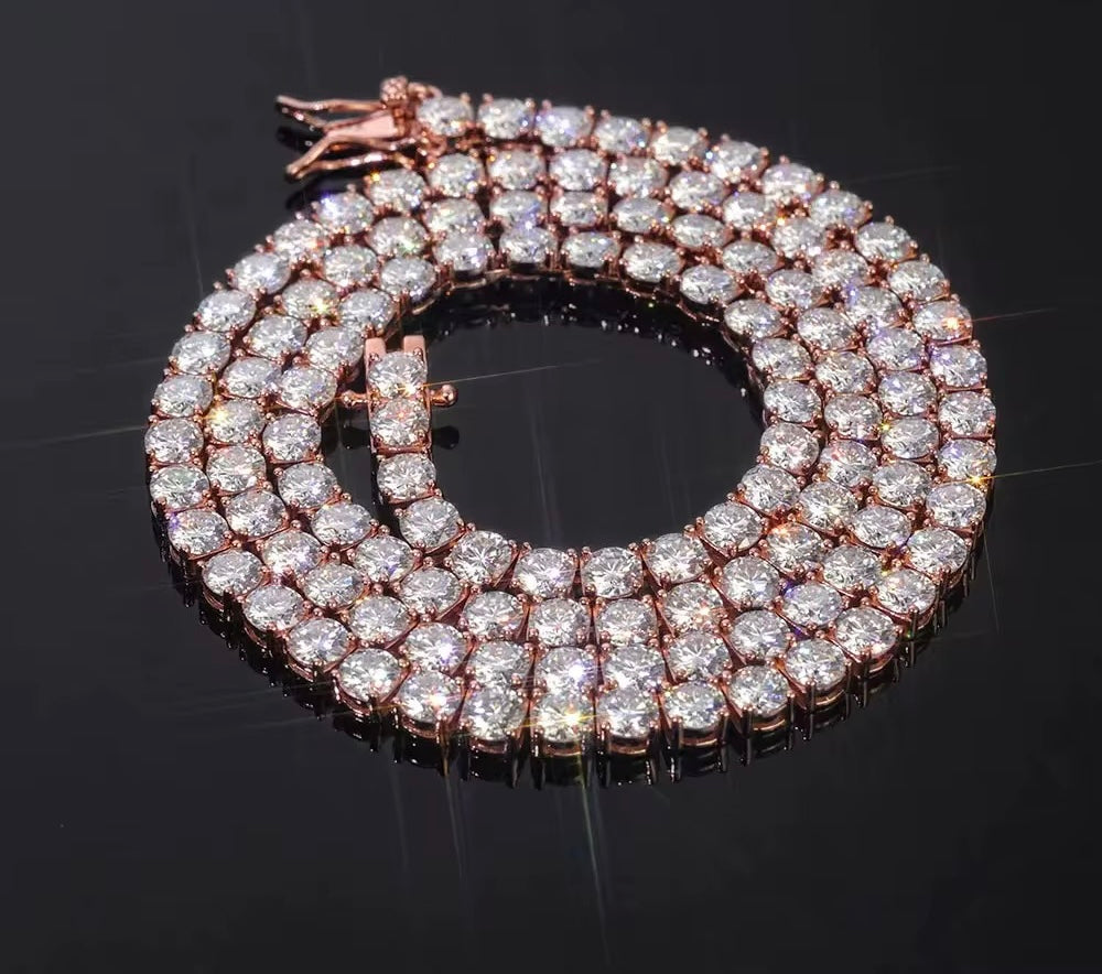 Moissanite Tennis Chain - 6.5mm