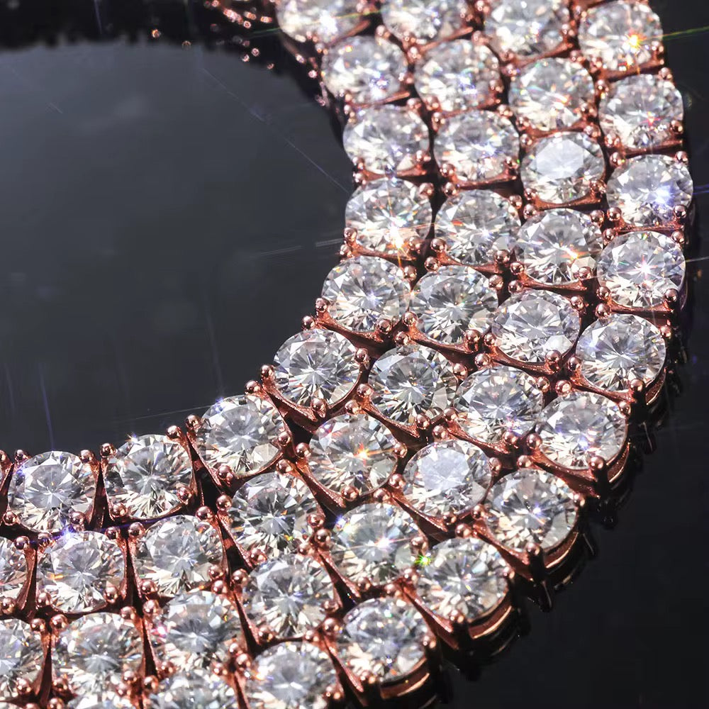 Moissanite Tennis Chain - 6.5mm