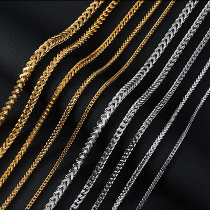 Stainless Steel Wheat Chain - 5mm